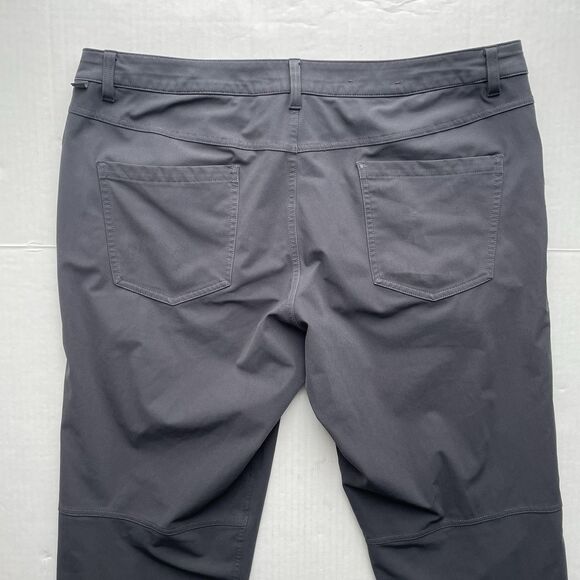 Lululemon ABC 5 Pocket Warpstreme Commuter Pants Men 38x32 Performance Golf Work - Picture 5 of 14